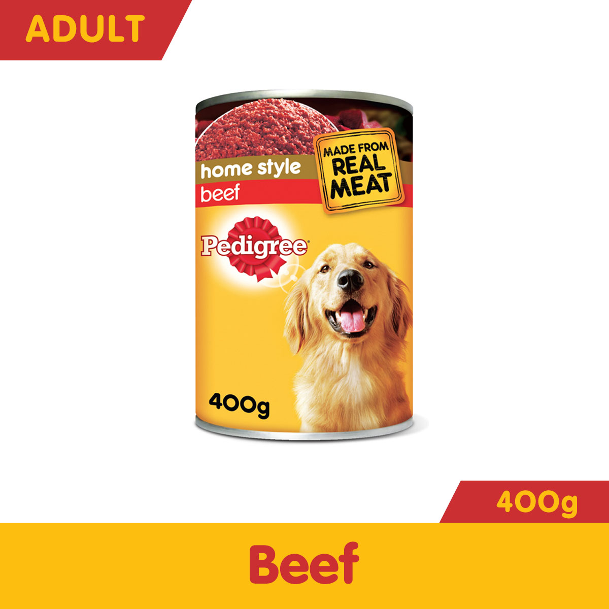 Pedigree Cans Beef 400G All Day Supermarket
