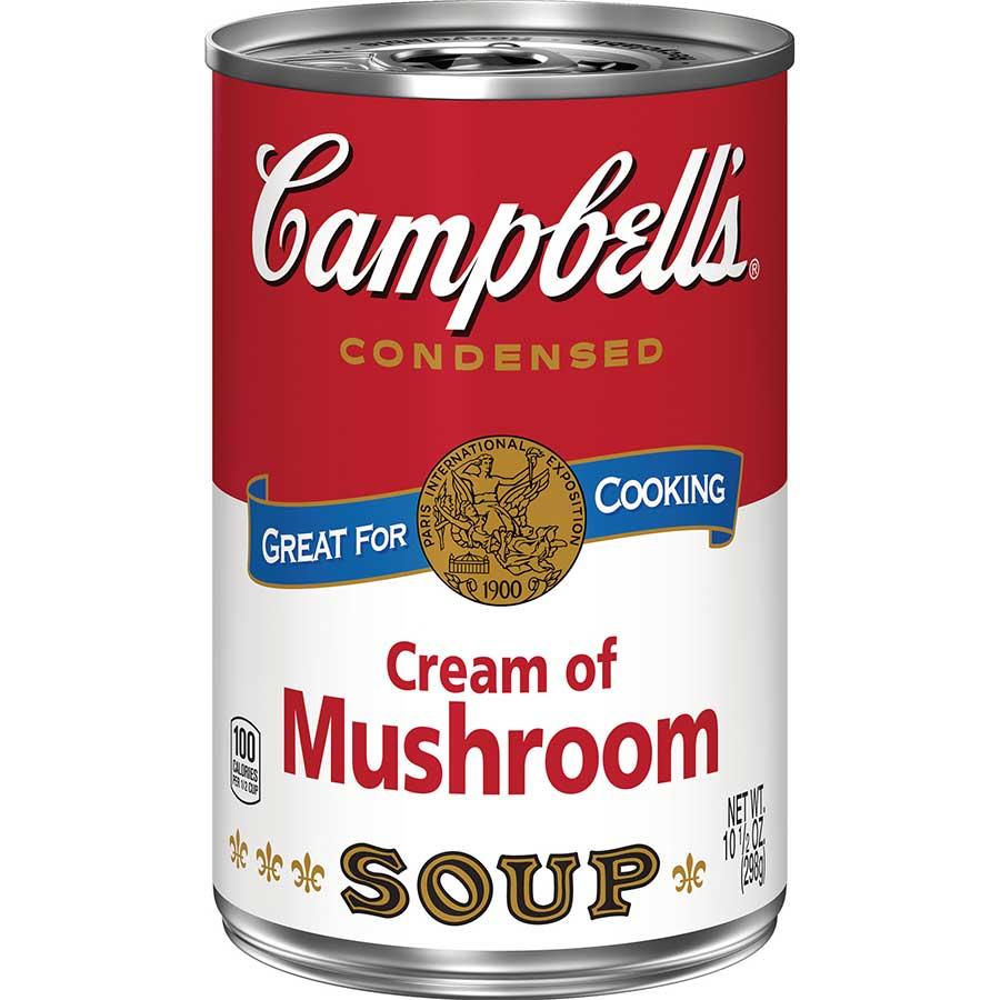 CAMPBELLS CREAM OF MUSHROOM 10 5 OZ All Day Supermarket   10043185   Campbells Cream Of Mushroom 105 Oz 