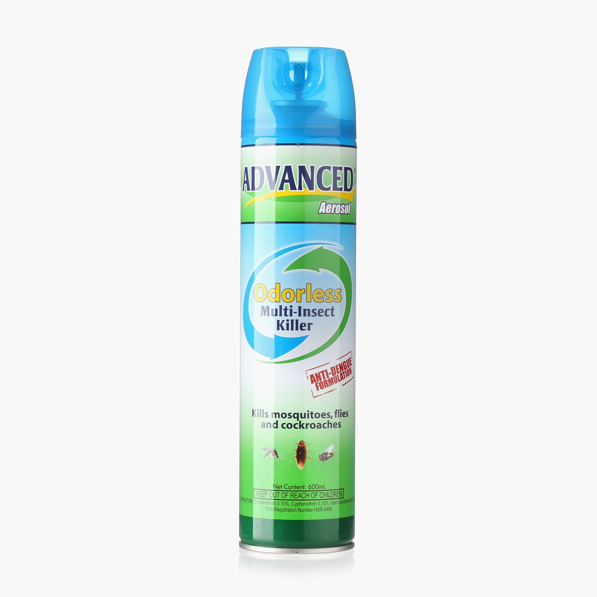 ADVANCE MULTI INSECT KILLER AEROSOL 600ML All Day Supermarket   10101369 Advance Multi Insect Killer Aerosol600ml 