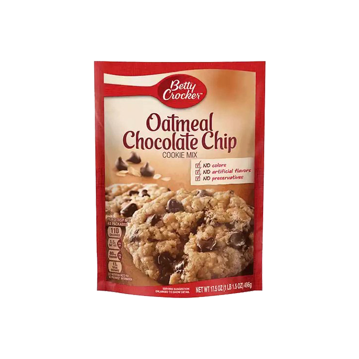 Betty Crocker Oatmeal Choco Cookie17.5Oz