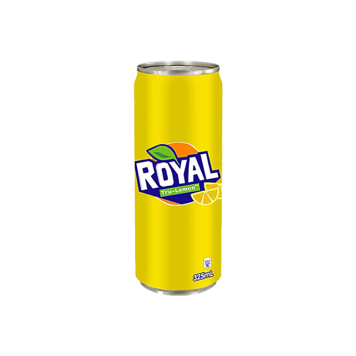 ROYAL TRU LEMON CAN 320ML | All Day Supermarket