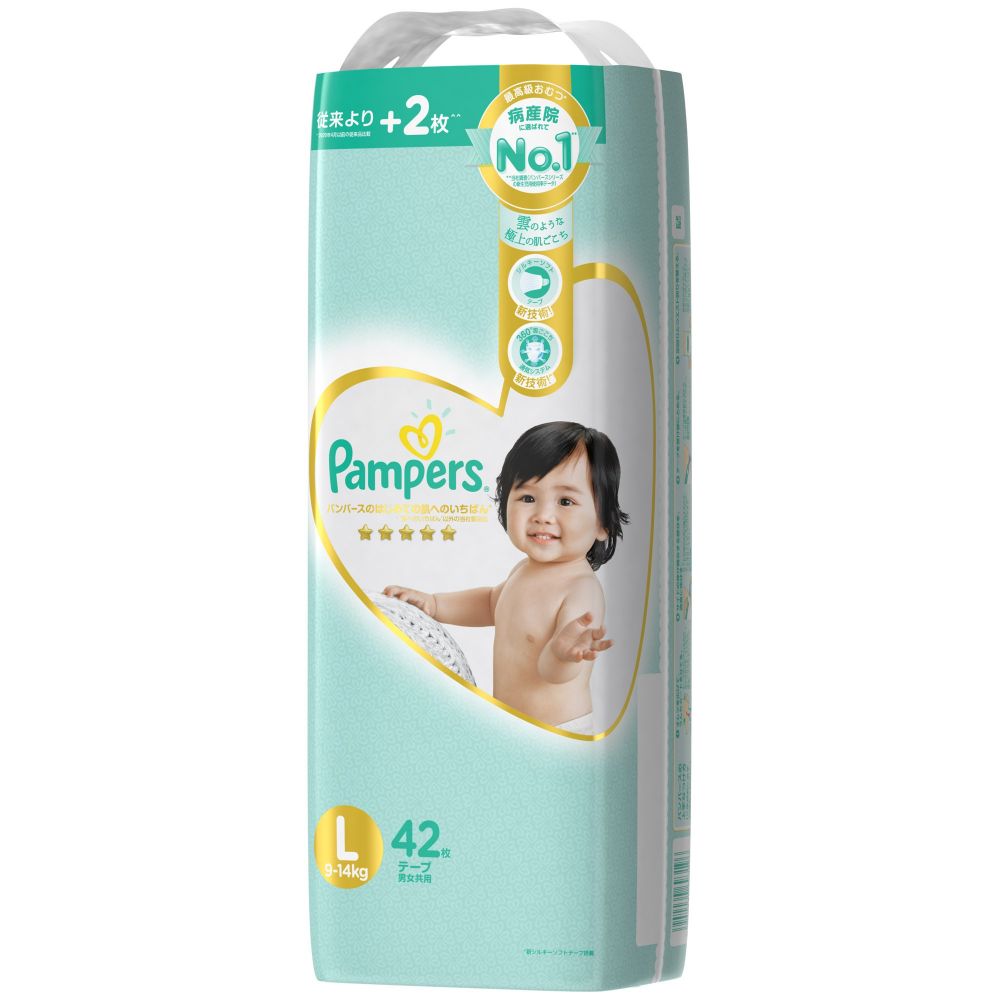 PAMPERS PREM CARE TAPED SUPER JUM L42S | All Day Supermarket