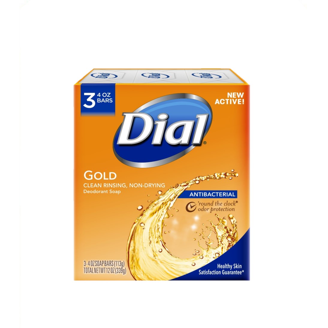 Dial Antibac Deosoap Gold 113G 3S | All Day Supermarket