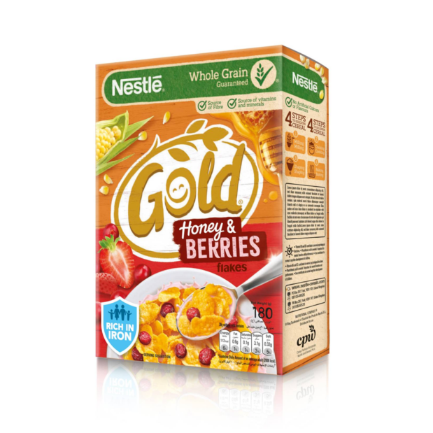 Gold Honey & Berries Flakes 180G