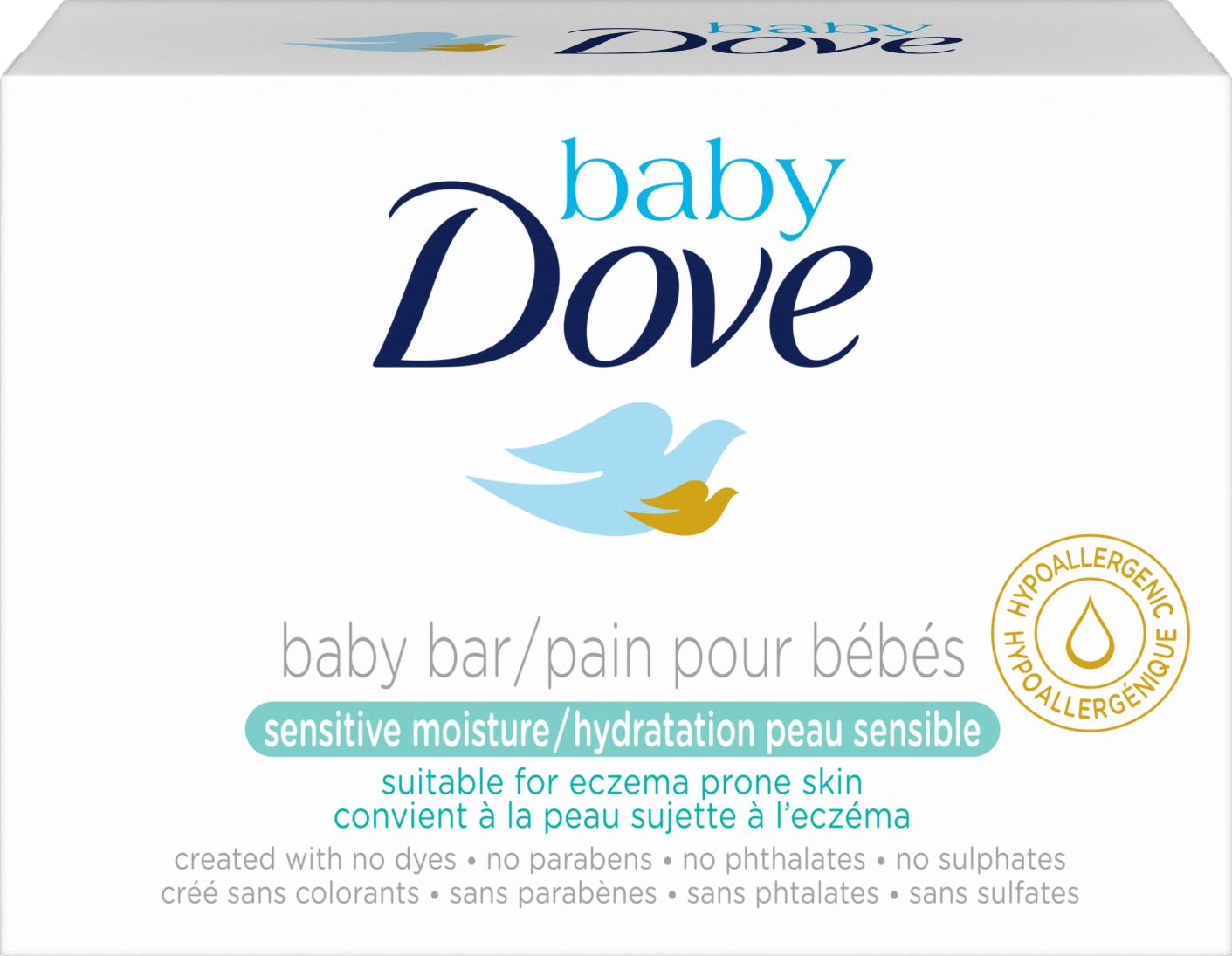 Baby Dove Baby Bar Sensitive Moisture 90g