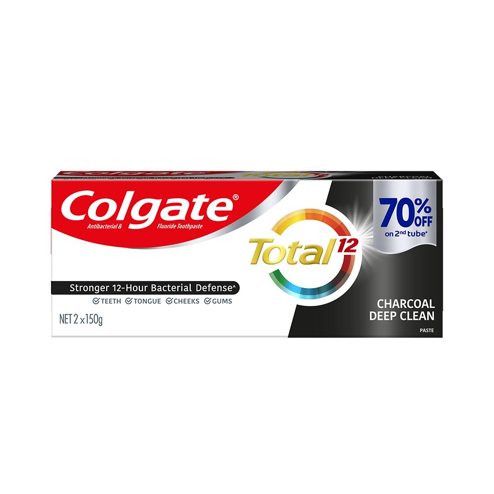 Colgate Total Charcoal Toothpaste 150g All Day Supermarket