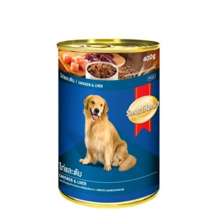 Smartheart Chicken & Liver Dog Food Can 400G | All Day Supermarket