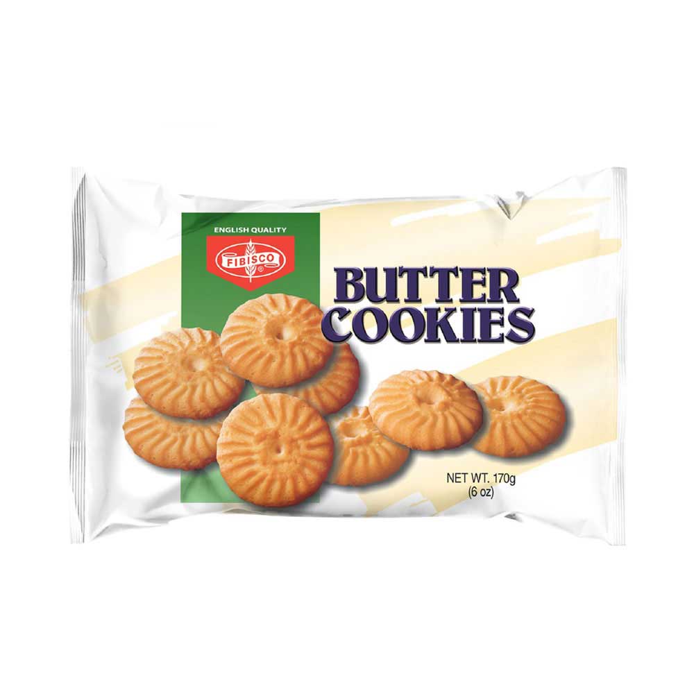 Fibisco Butter Cookies 170G | All Day Supermarket