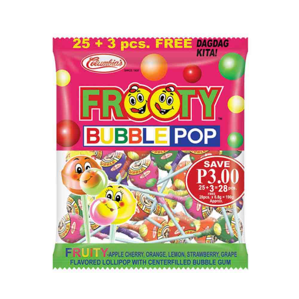 Frooty Bubble Pop 25S 195G