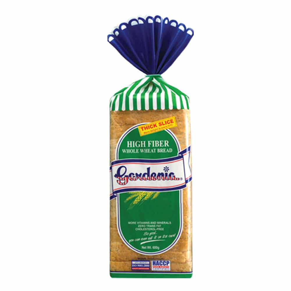 Gardenia High Fiber Wheat Bread 600G | All Day Supermarket