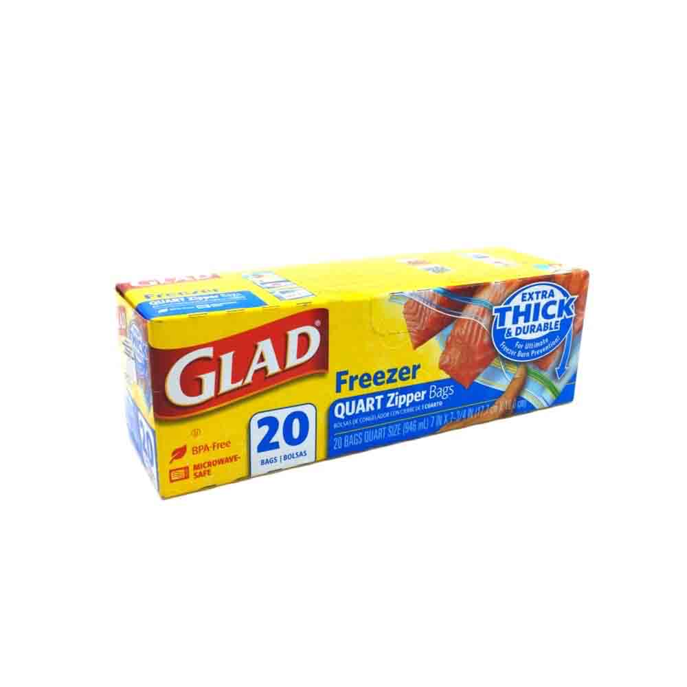 Glad Freezer Bags 20s Small | All Day Supermarket