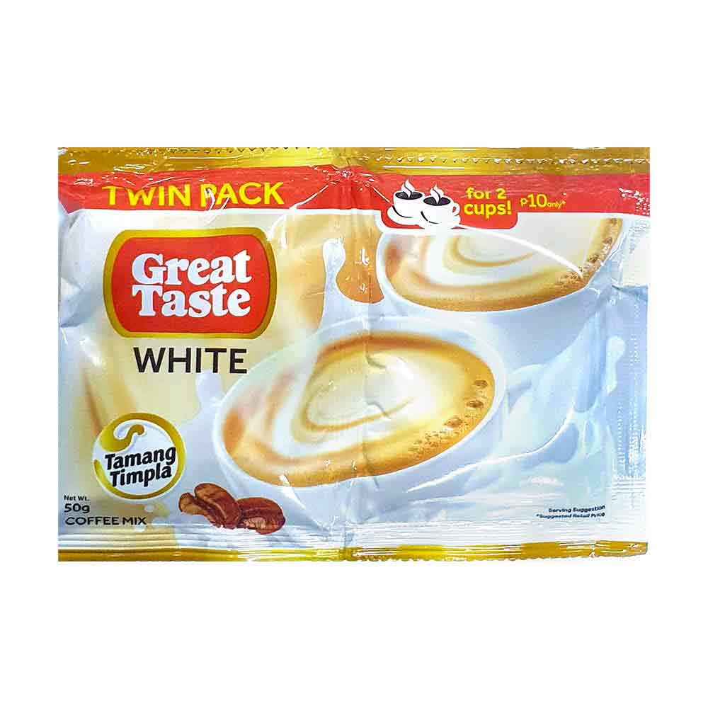 Great Taste White Twin Pack 50G