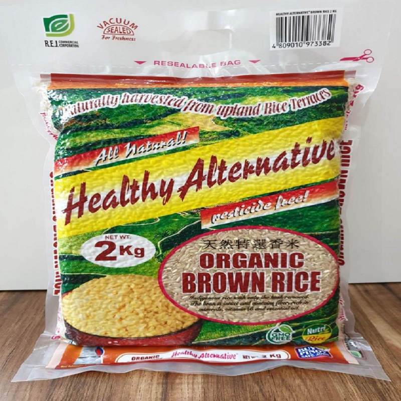 Healthy Alternative Organic Brown Rice 2kg All Day Supermarket