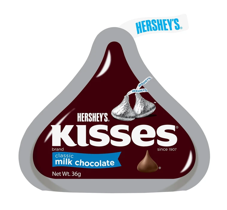 HERSHEYS CLASSIC MILK CHOCO KISS 36G
