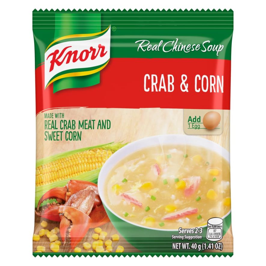 Knorr Crab And Corn Soup Mix 40G