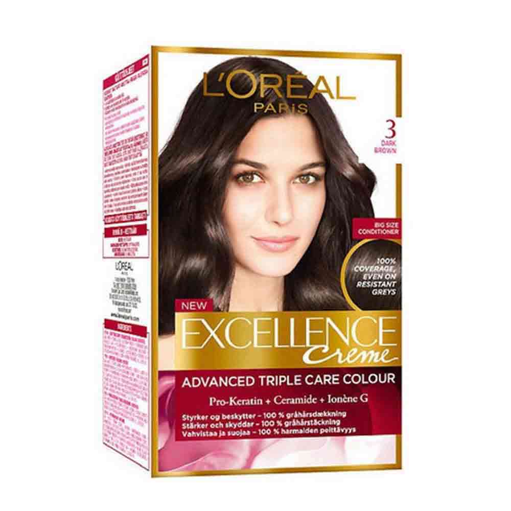 L'oreal Excellence  Natural Dark Brown | All Day Supermarket