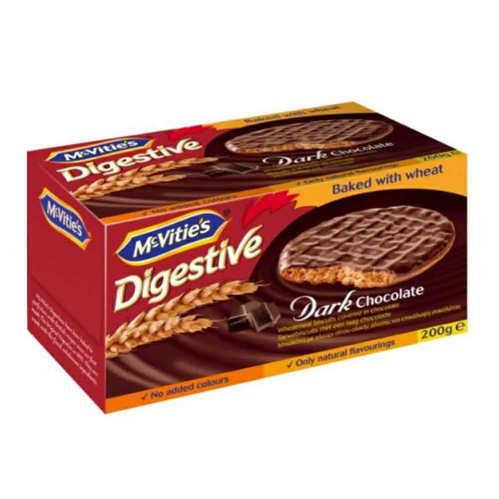 Mcvities Digestive Dark Chocolate 200g All Day Supermarket 7989