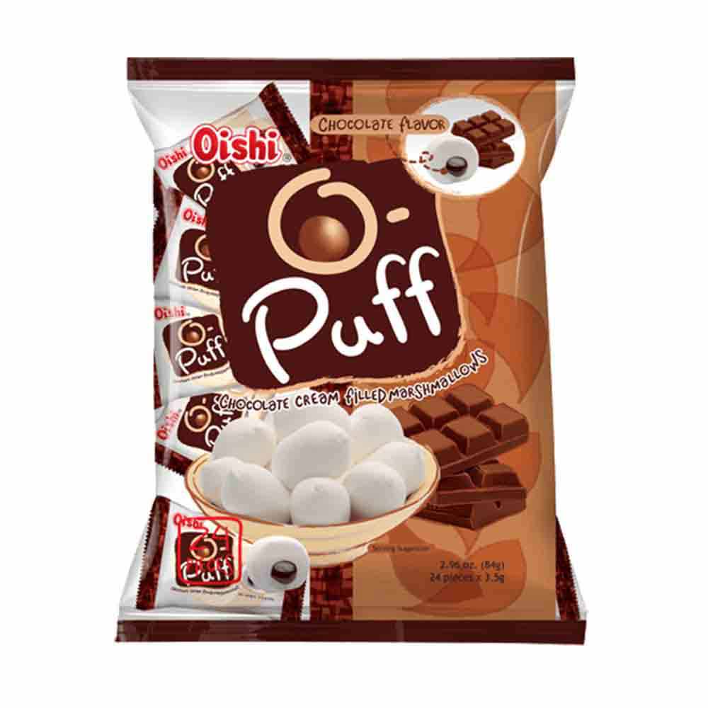 OPuff Cream Filled Marshmallow Chocolate 84G All Day Supermarket