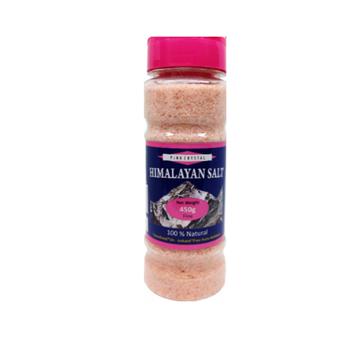 Pink Crystal Premium Himalayan Pink Salt 450G Fine Salt