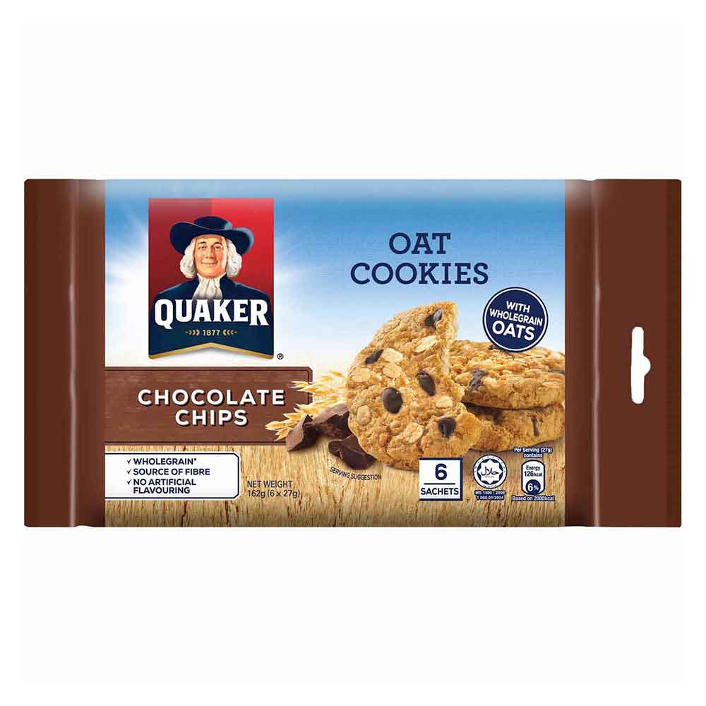 Quaker Cookies Chocolate Chips 27G | All Day Supermarket