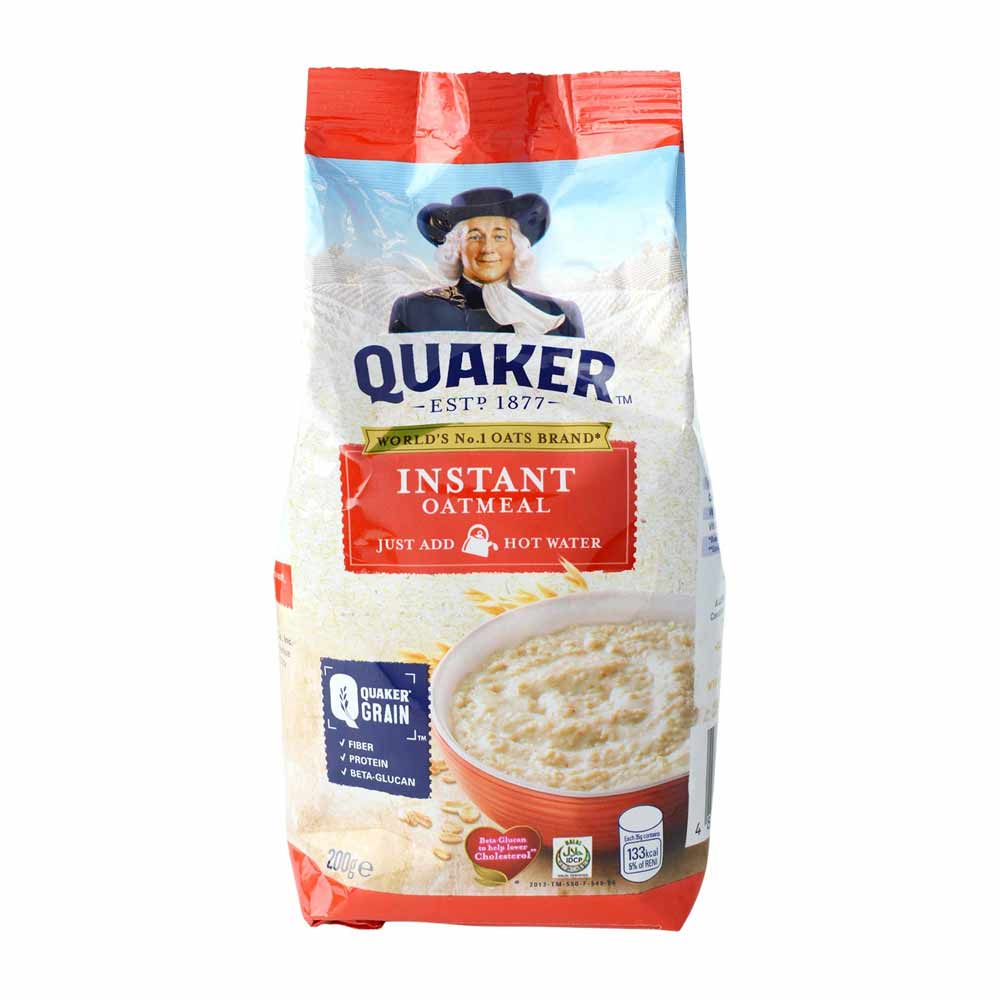 Quaker Instant Oats (Foil) 200G | All Day Supermarket
