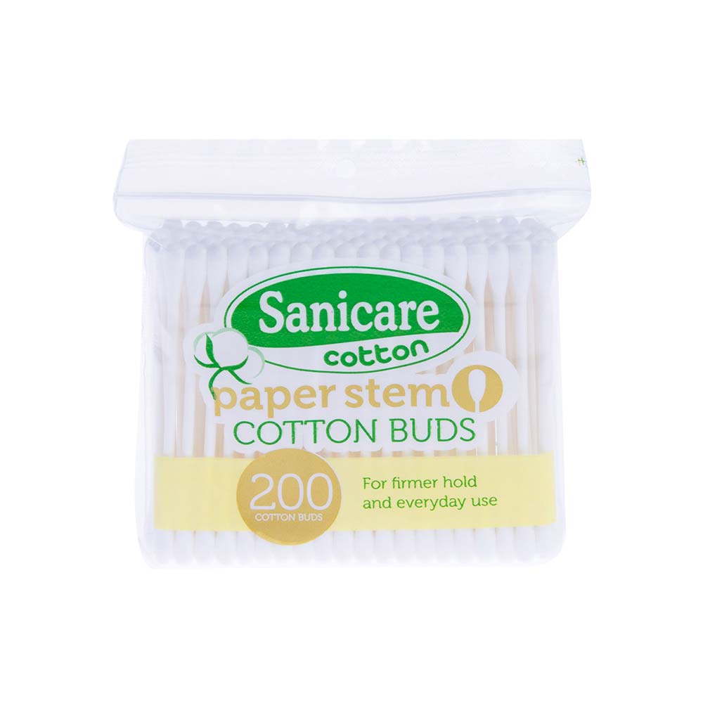 Sanicare Absorbent Cotton Buds 200 TIPS | All Day Supermarket