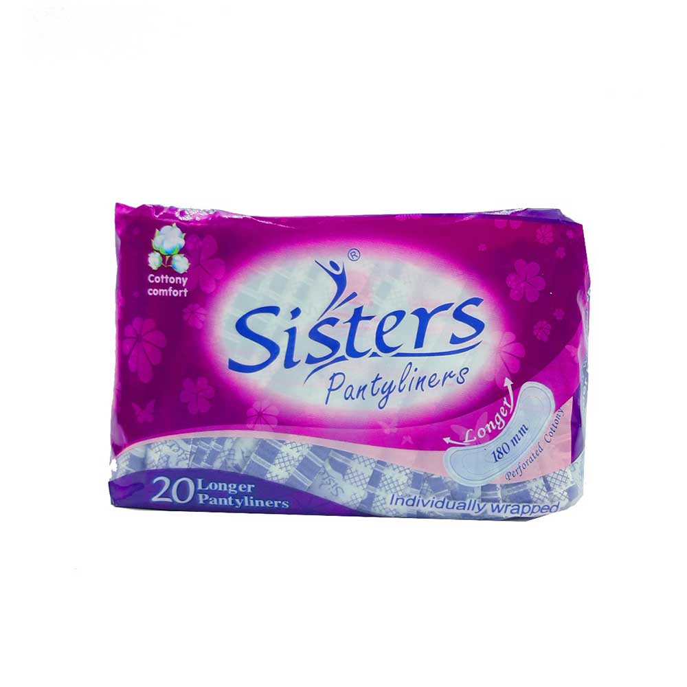 Sisters Long Pantyliner Individually Wrap 20S | All Day Supermarket