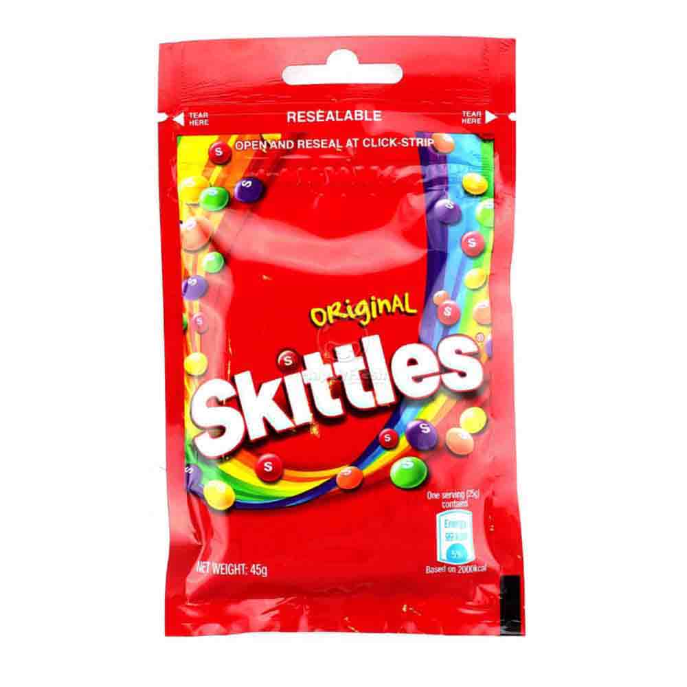 Skittles Resealable Original 45G | All Day Supermarket