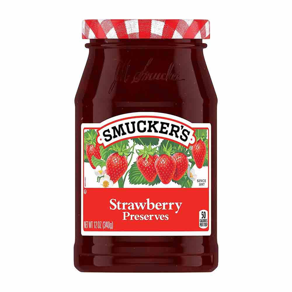 Smuckers Strawberry Preserves 12oz 