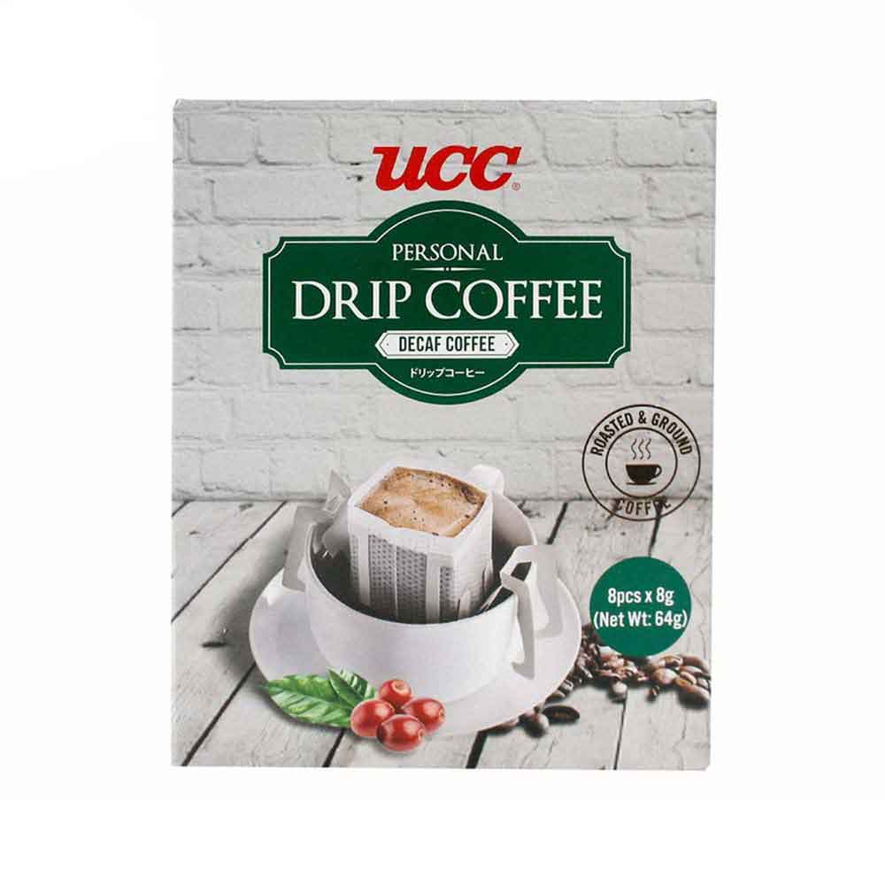 Ucc Drip Coffee Decaf 8G All Day Supermarket