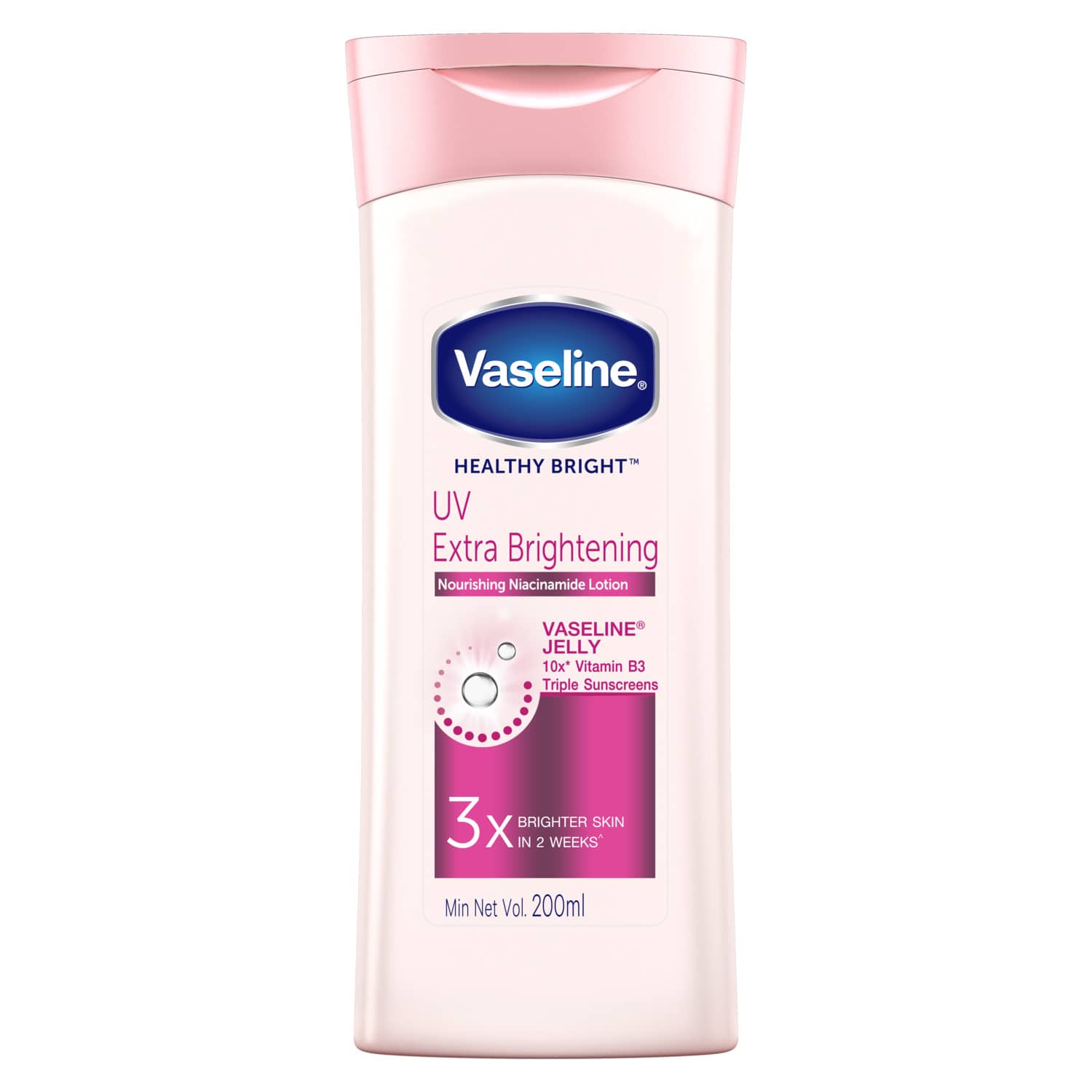 Vaseline Healthy Bright Uv Extra Brightening Lotion 200ml