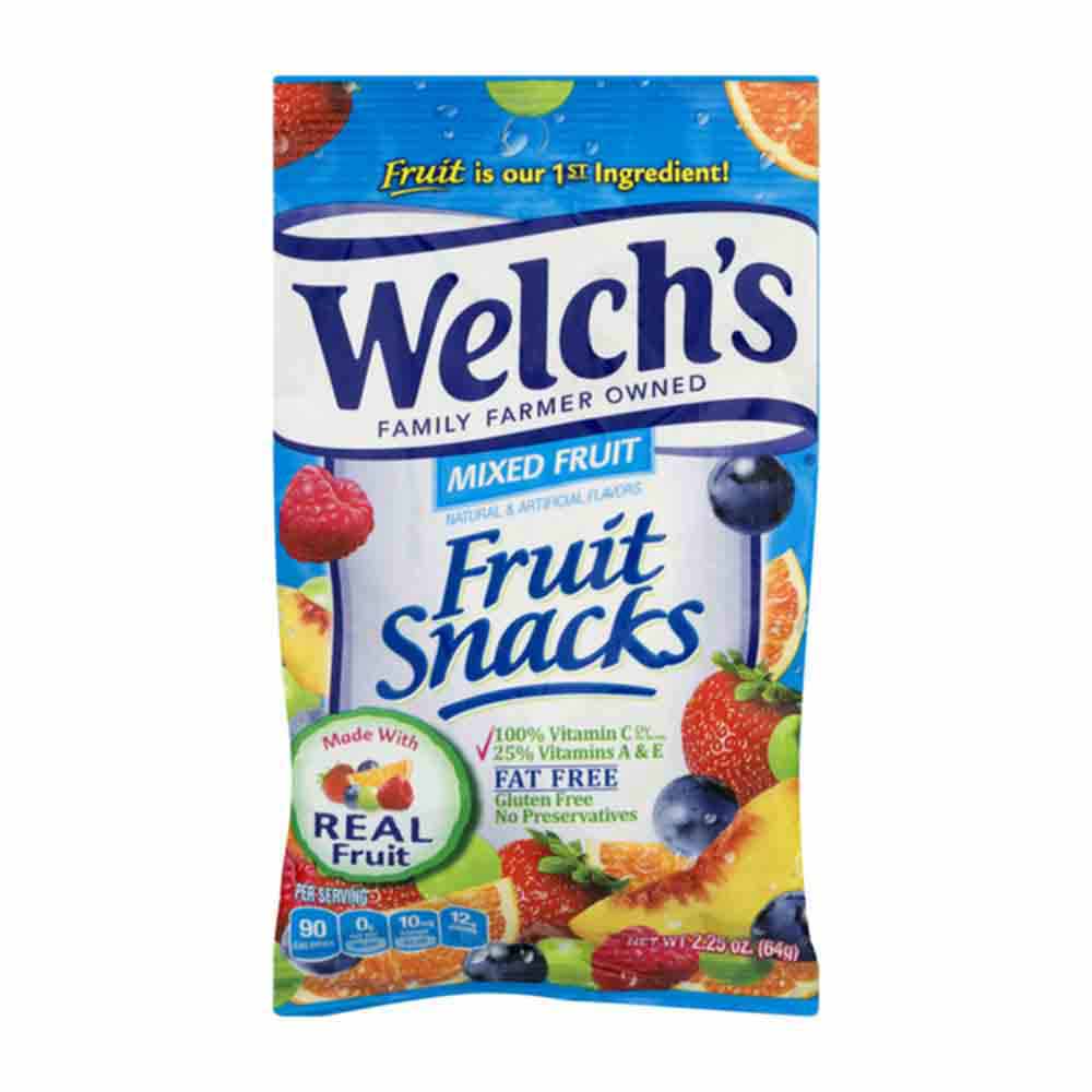 Welch Fruit Snacks Mixed Fruits 225oz All Day Supermarket 1379